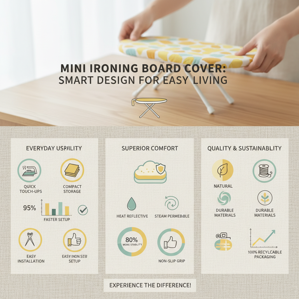 The Essential Guide to Mini Ironing Board Covers and Their Diverse Applications