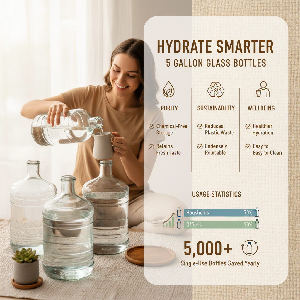 Discover Premium 5 gallon glass bottles for sale for Diverse Industrial Needs