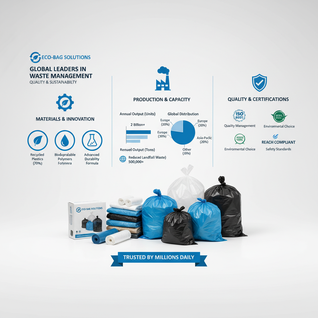 Junlanpack A Leading Manufacturer of Garbage Bags for Sustainable Waste Solutions