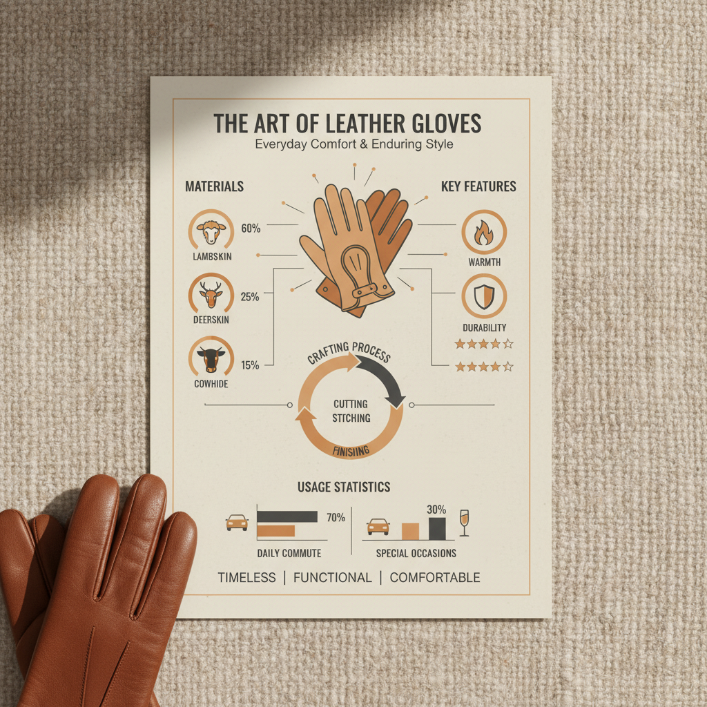 The Enduring Elegance and Practicality of Classic Leather Gloves