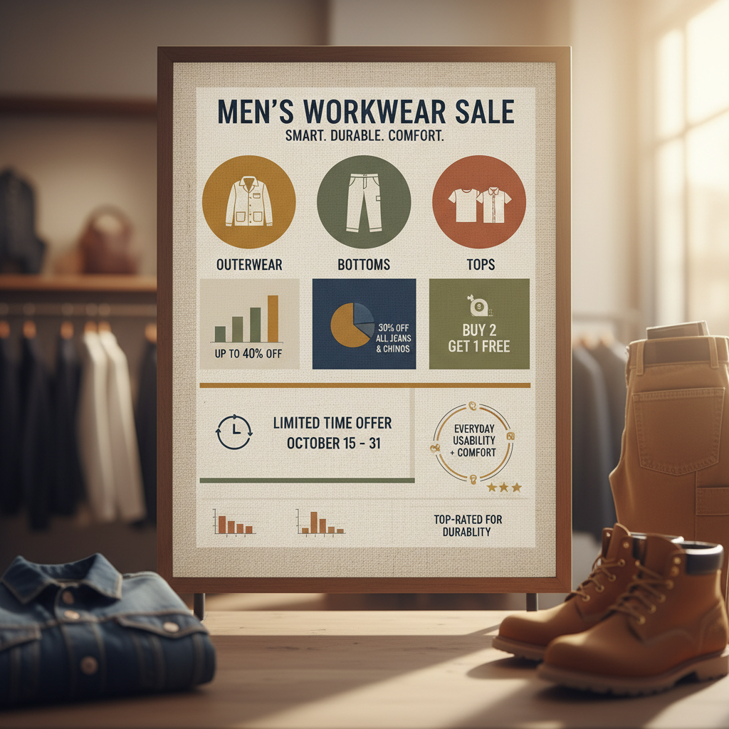 Maximize Savings with Premium Mens Workwear Sale for Enhanced Workforce Protection