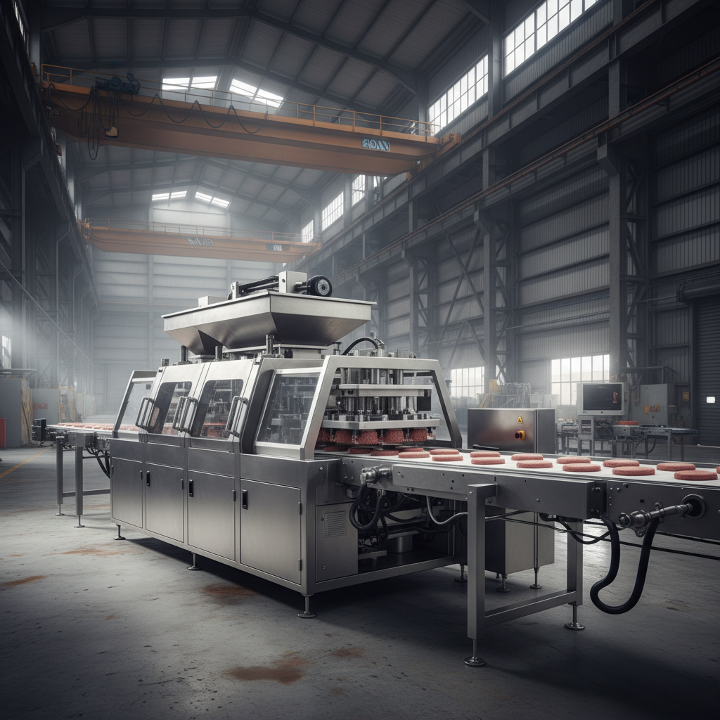 Advancing Food Production with the Efficient Square Burger Patty Maker