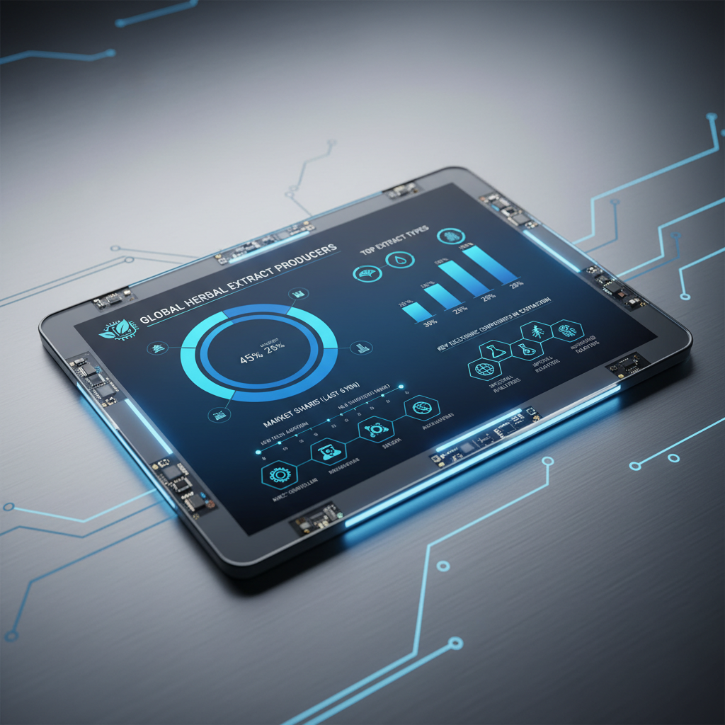 Exploring the Landscape of Global Herbal Extract Manufacturers and Industry Trends