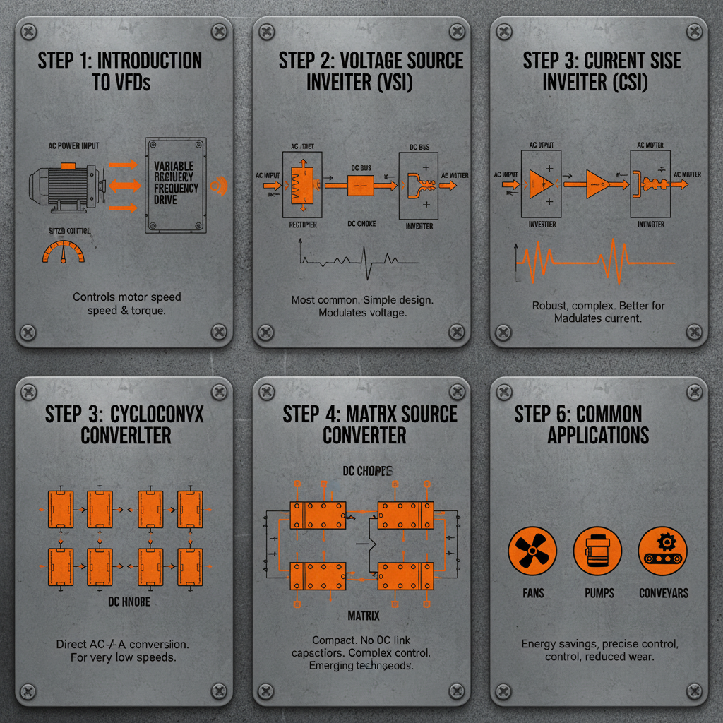Exploring the Diverse Types of Variable Frequency Drive for Industrial Applications