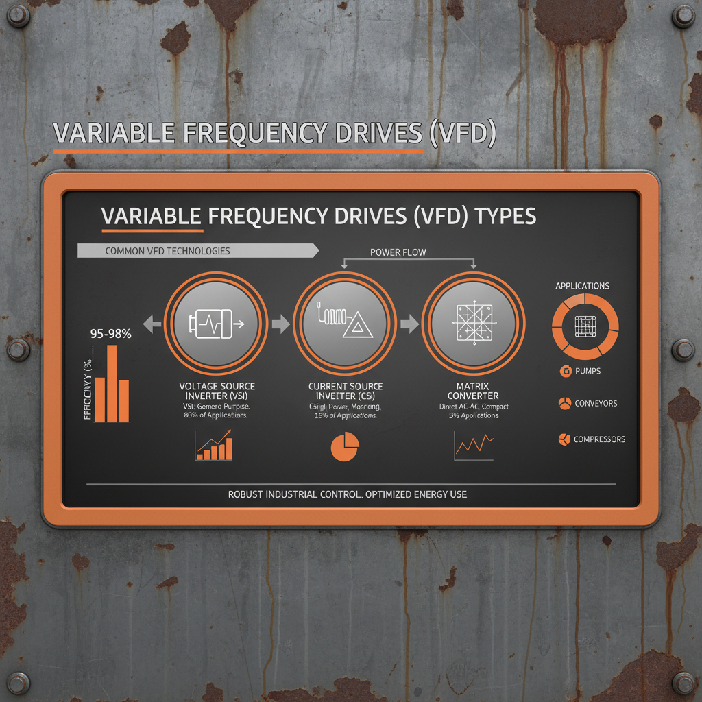 Exploring the Diverse Types of Variable Frequency Drive for Industrial Applications
