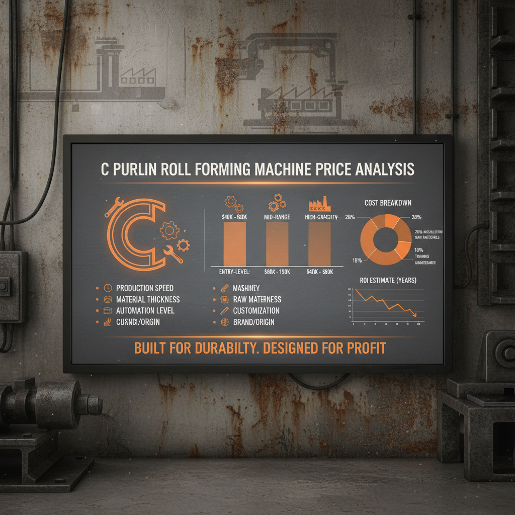 Understanding C Purlin Roll Forming Machine Price Trends and Market Dynamics