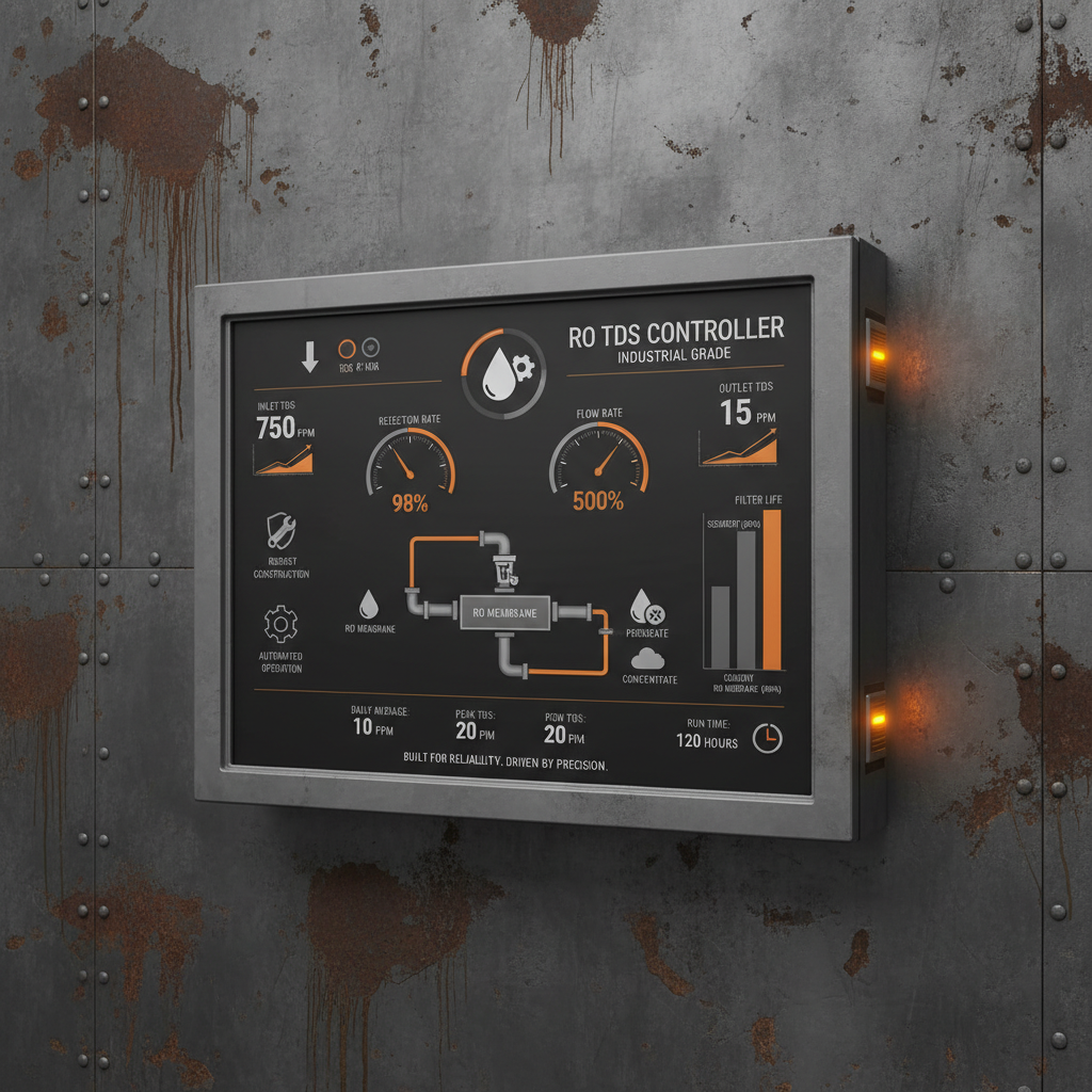 Optimizing RO System Performance with Advanced tds controller for ro Solutions