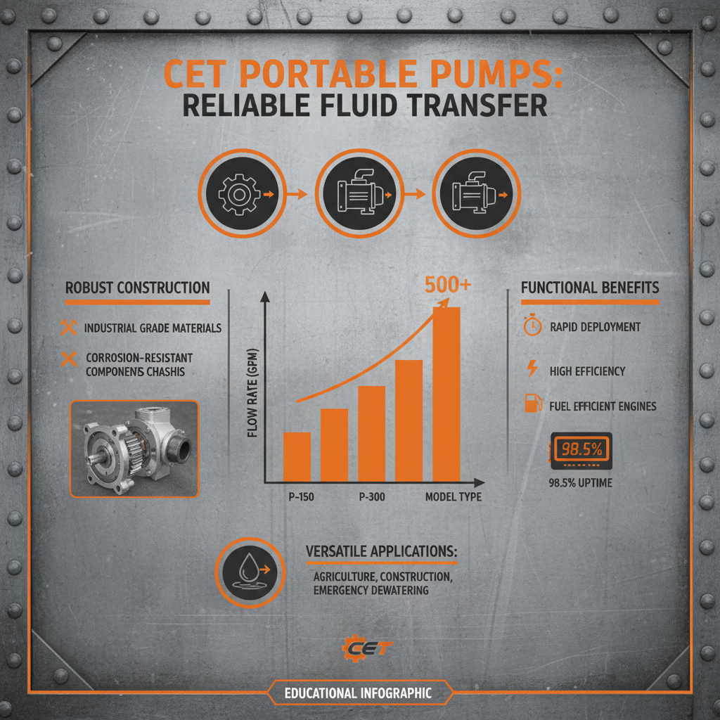Cet Portable Pumps Essential Solutions for Emergency and Industrial Applications