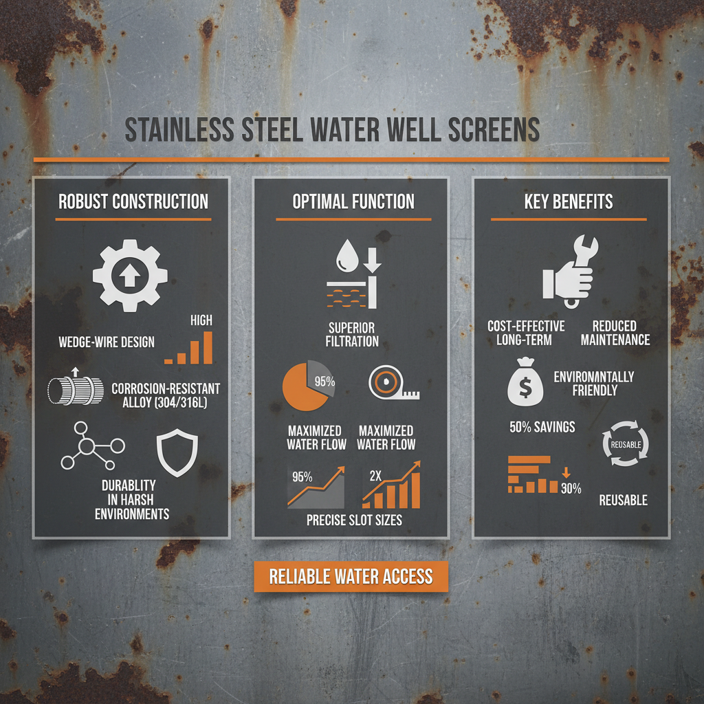Optimizing Groundwater Access with High Performance Water Well Screen Solutions