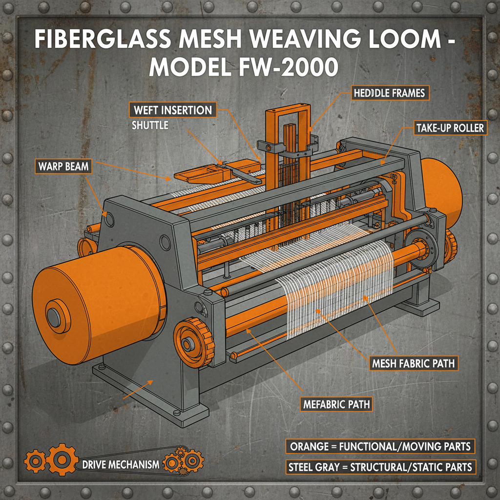 Advanced Fiberglass Mesh Weaving Machine Technology for Enhanced Production Efficiency