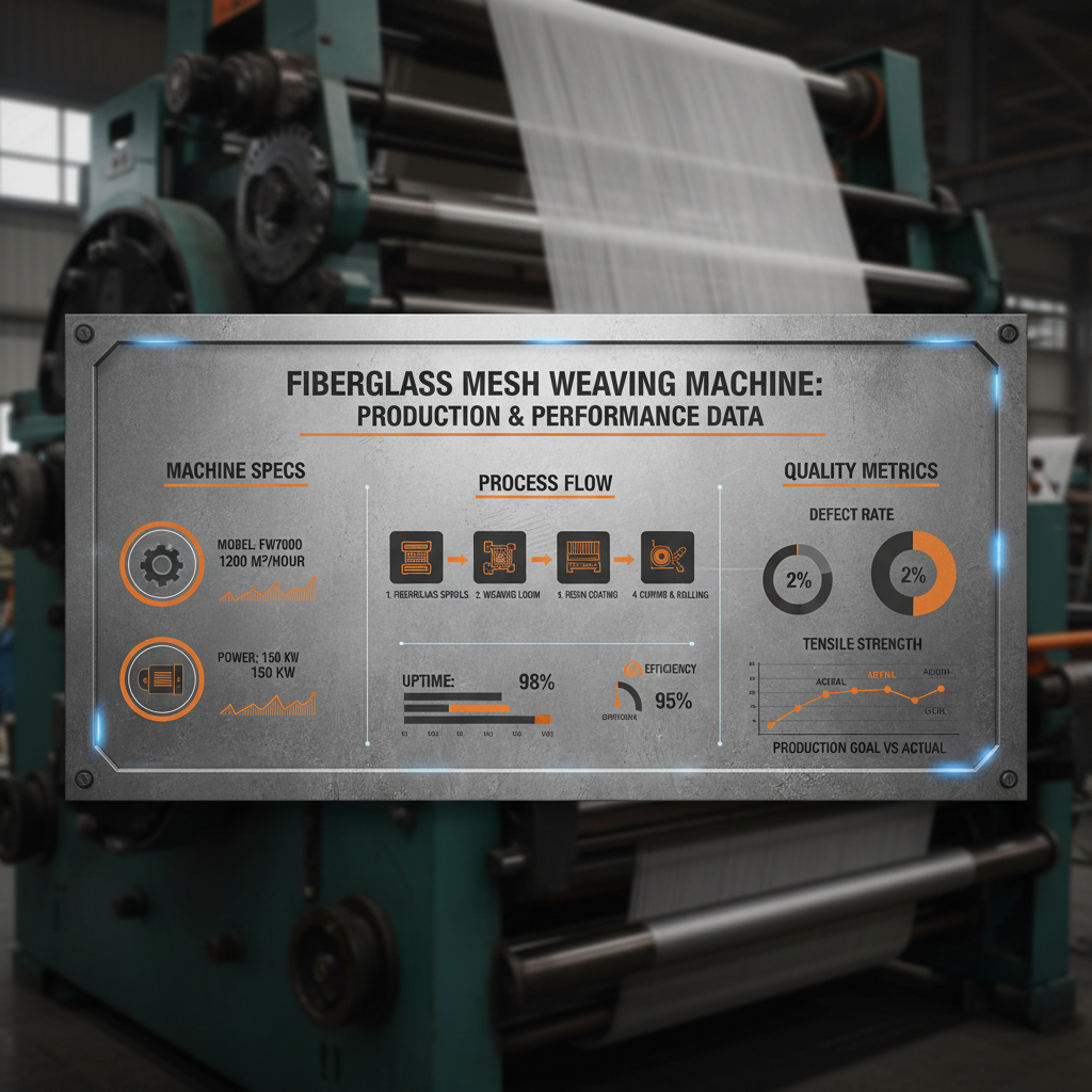 Advanced Fiberglass Mesh Weaving Machine Technology for Enhanced Production Efficiency