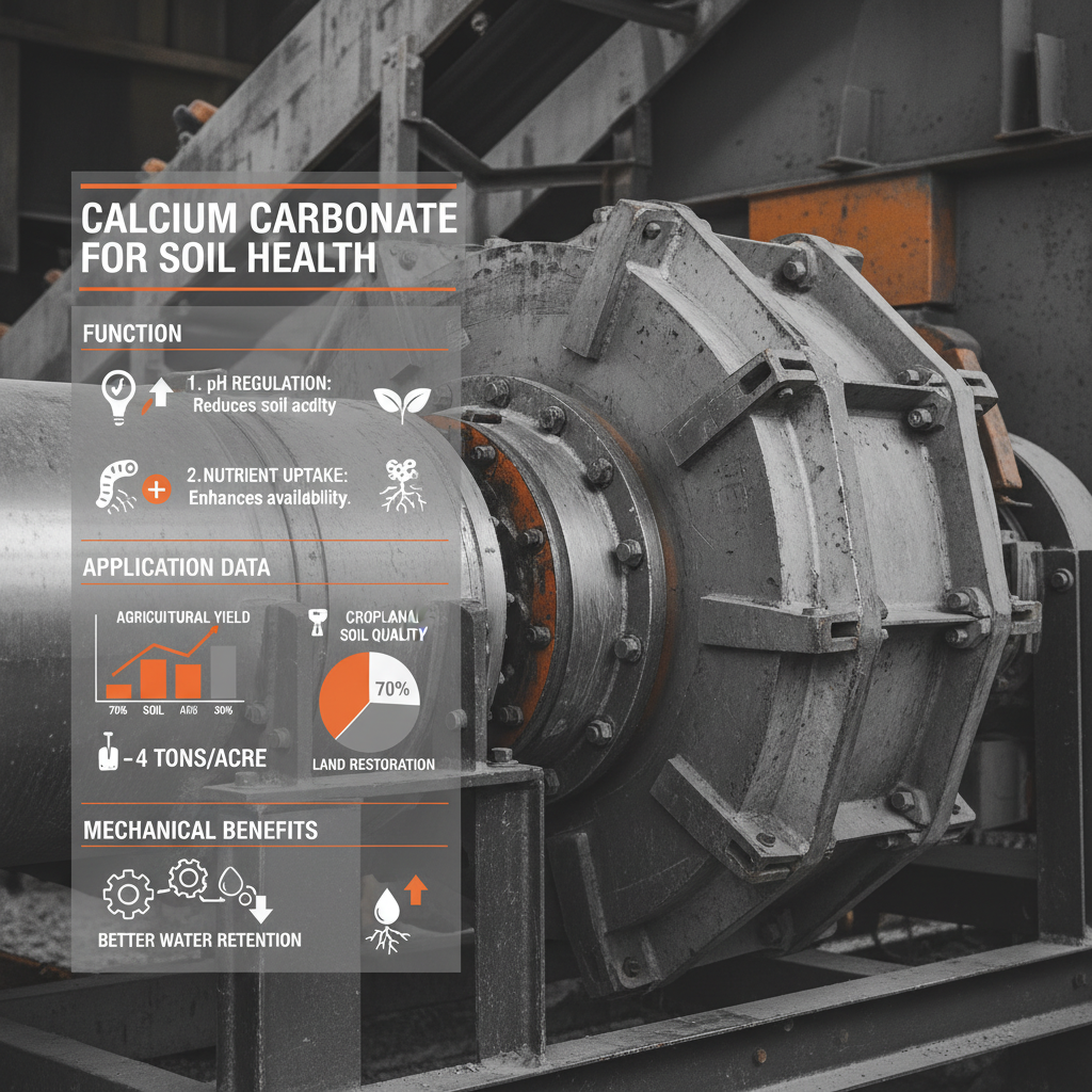 The Crucial Role of Calcium Carbonate for Soil in Sustainable Agriculture
