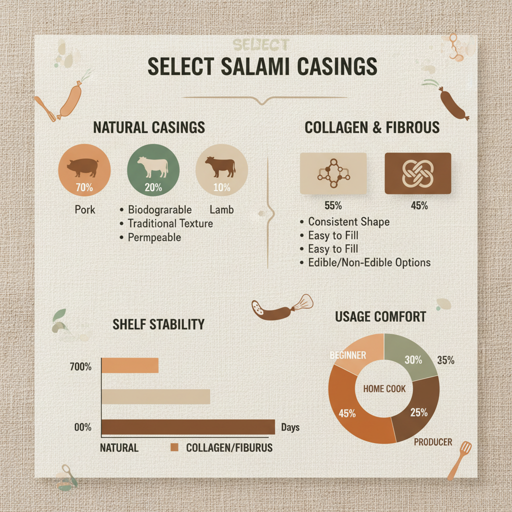Comprehensive Guide to Salami Casings for Sale and Market Trends