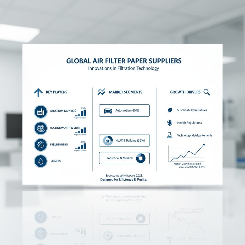 Expert Air Filter Paper Suppliers for Diverse Industrial Applications