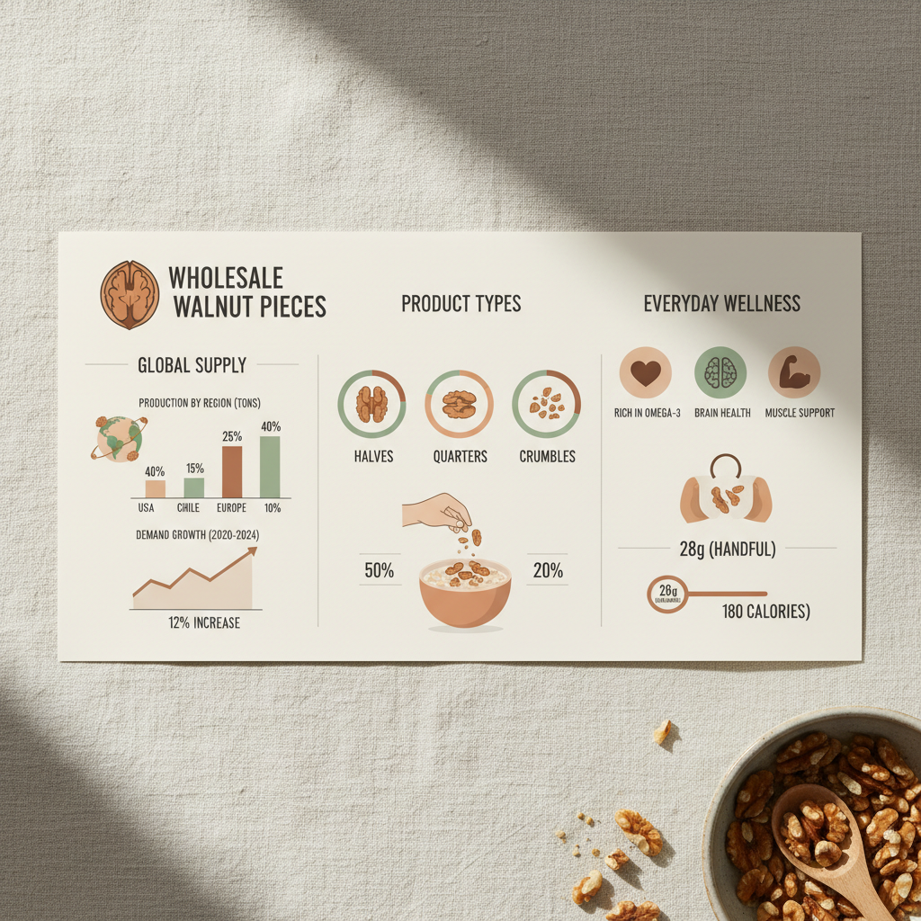 Exploring the Global Market for High Quality Wholesale Walnut Pieces