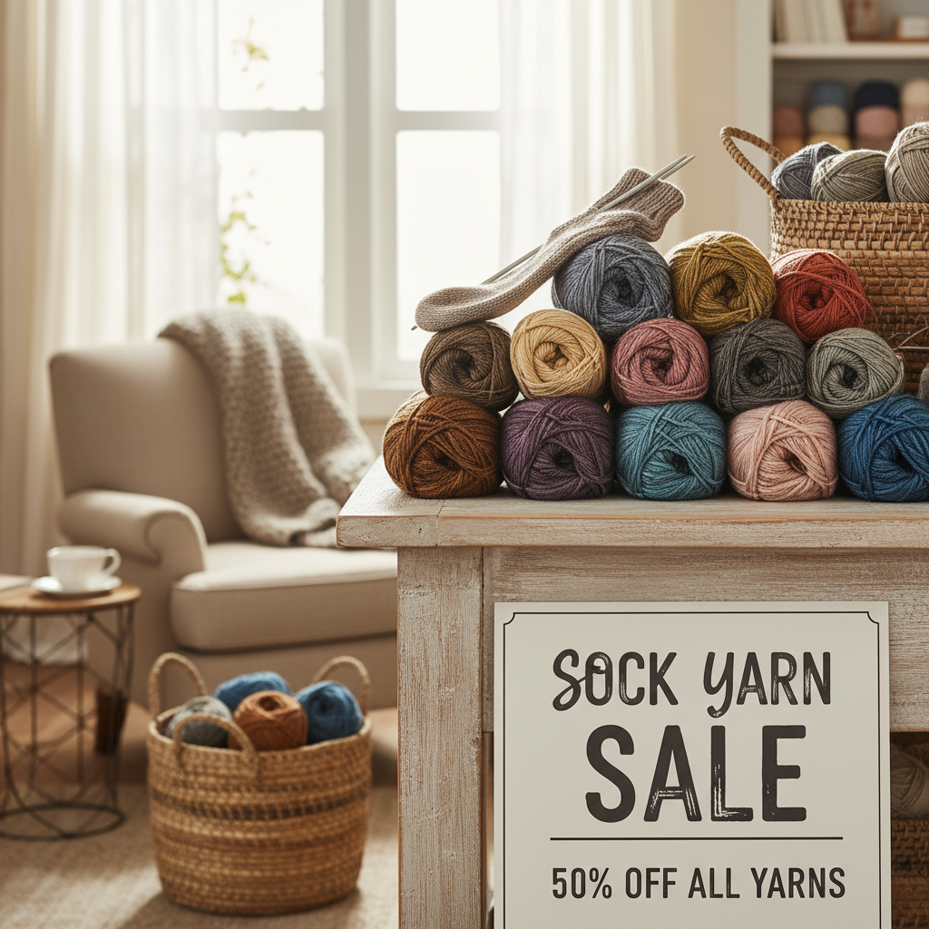 Exploring the Vibrant World of Sock Yarn Sale and Knitting Trends