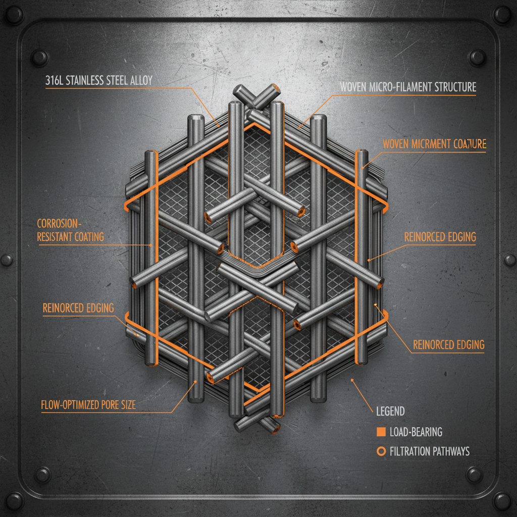 Superior 316l Stainless Steel Mesh for Diverse Industrial Applications