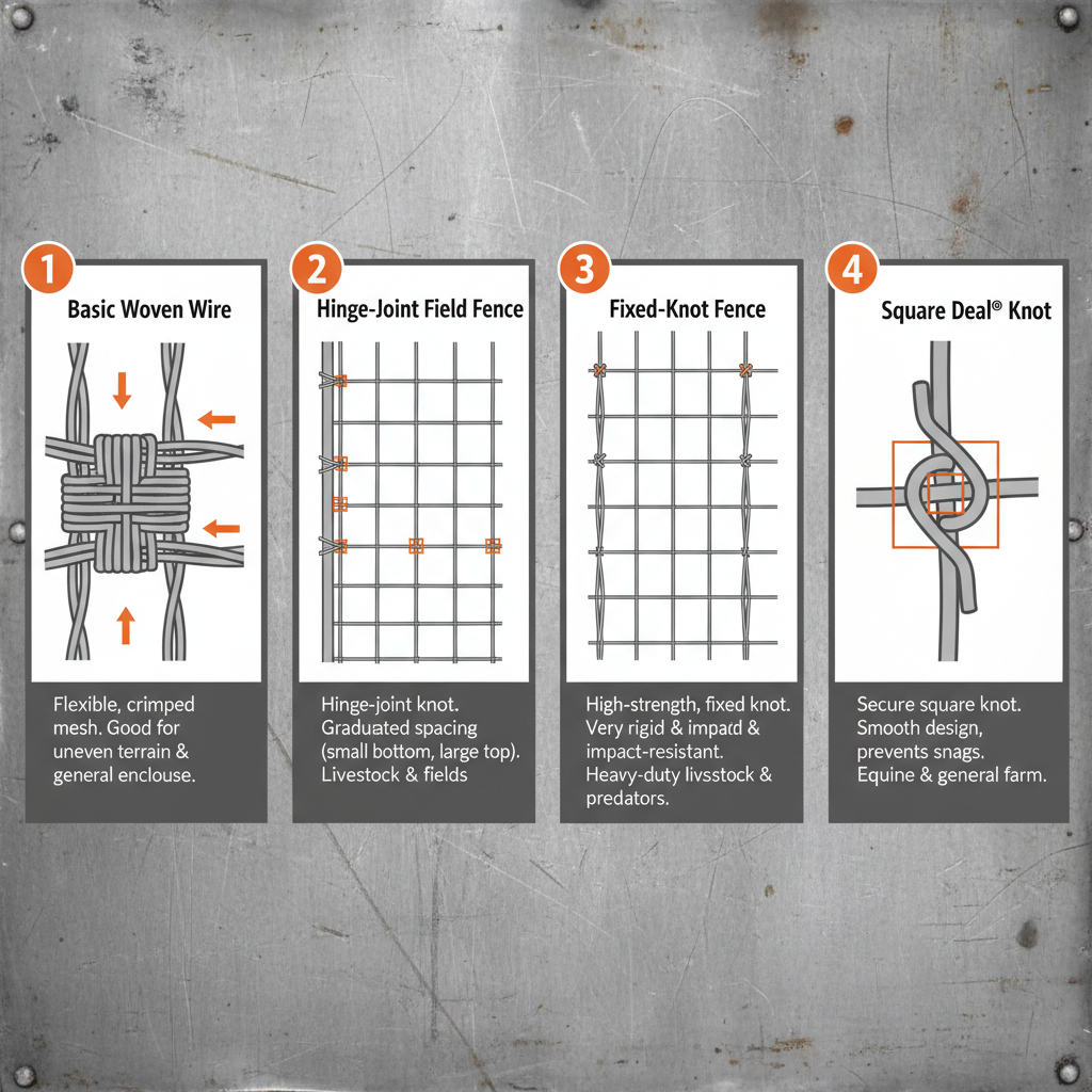 Comprehensive Guide to Types of Woven Wire Fence for Security and Agriculture
