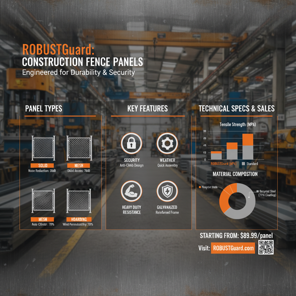 Comprehensive Guide to Construction Fence Panels for Sale and Site Security