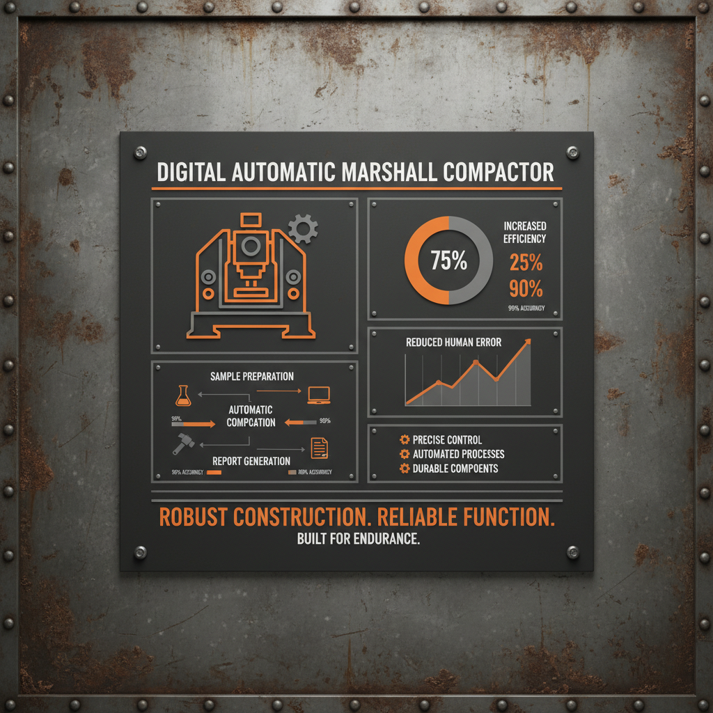 Digital Automatic Marshall Compactor