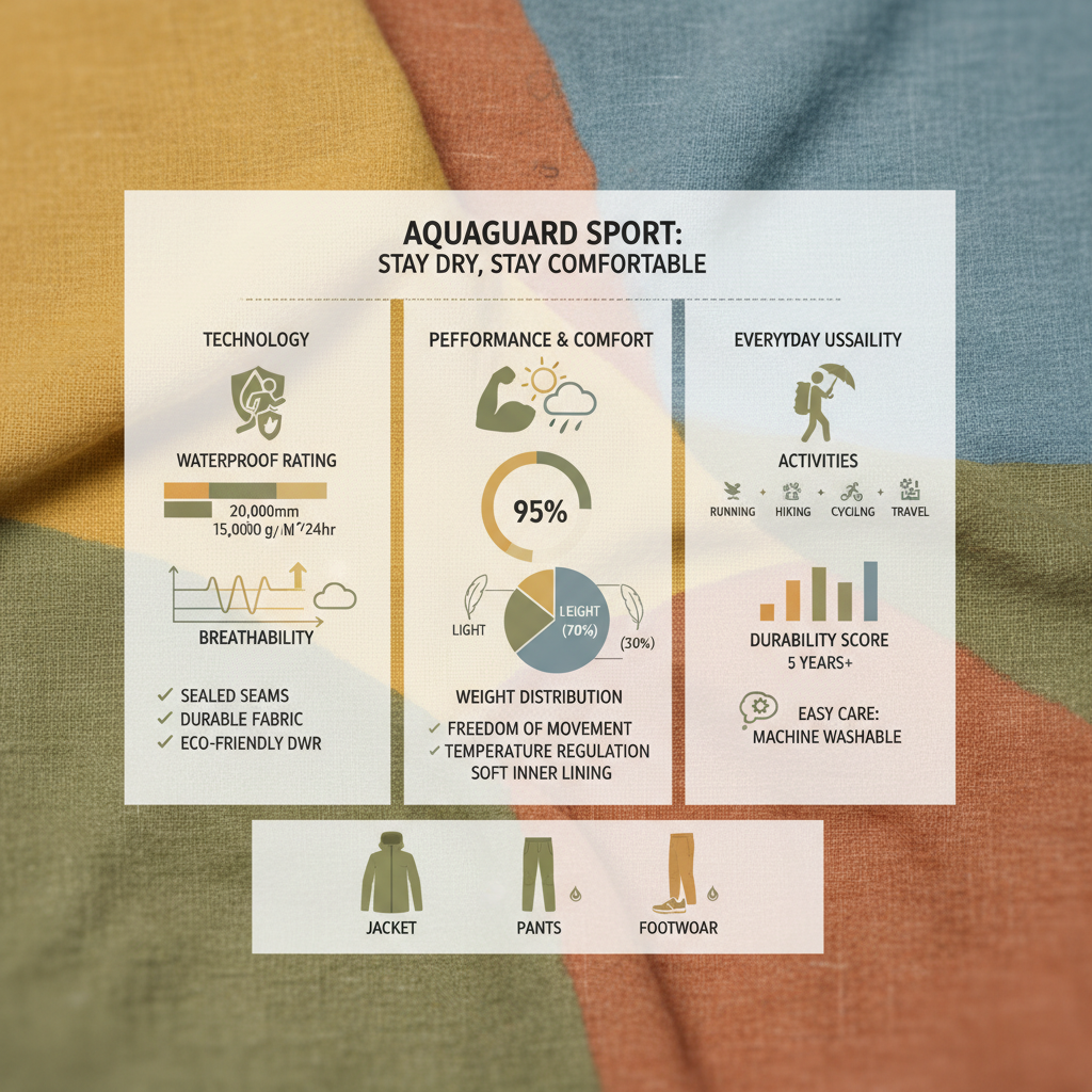 Waterproof sport wear