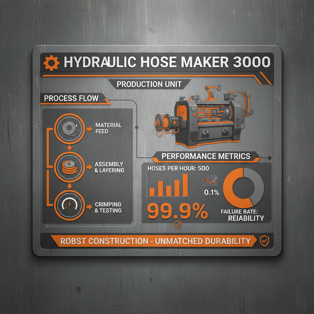 hydraulic hose maker machine