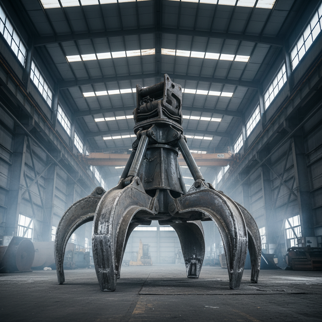 excavator grapple for sale