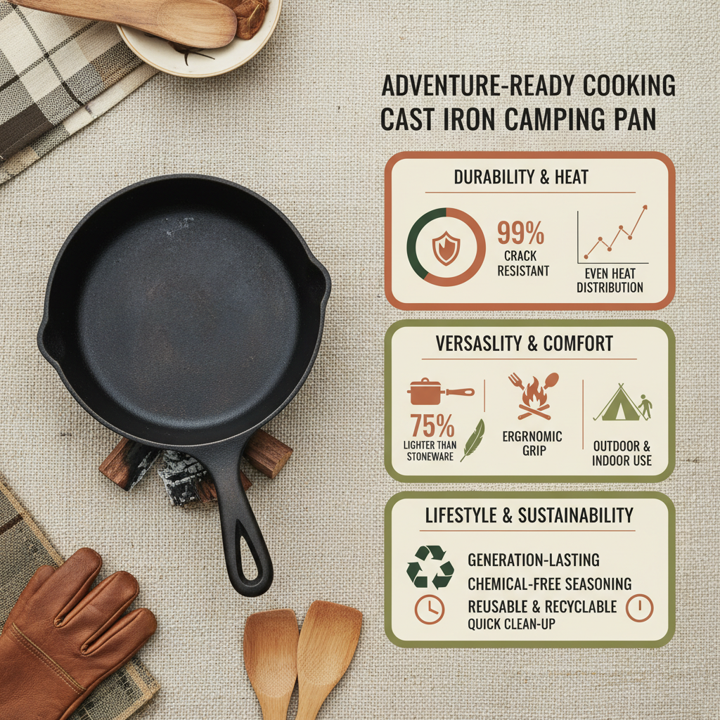 cast iron camping pan