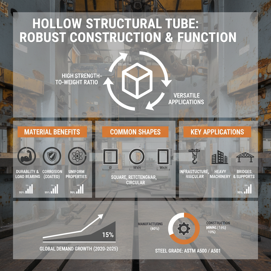 hollow structural tube