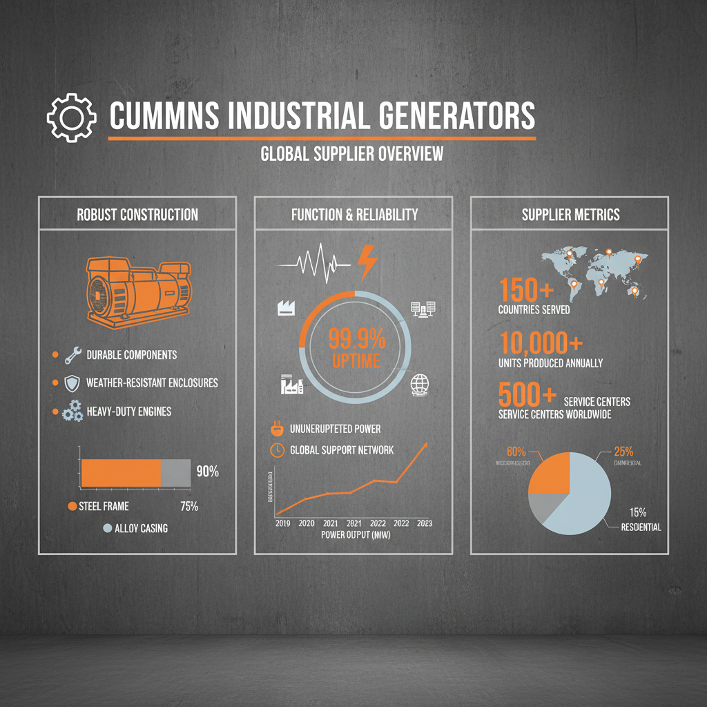 cummins industrial generators Supplier