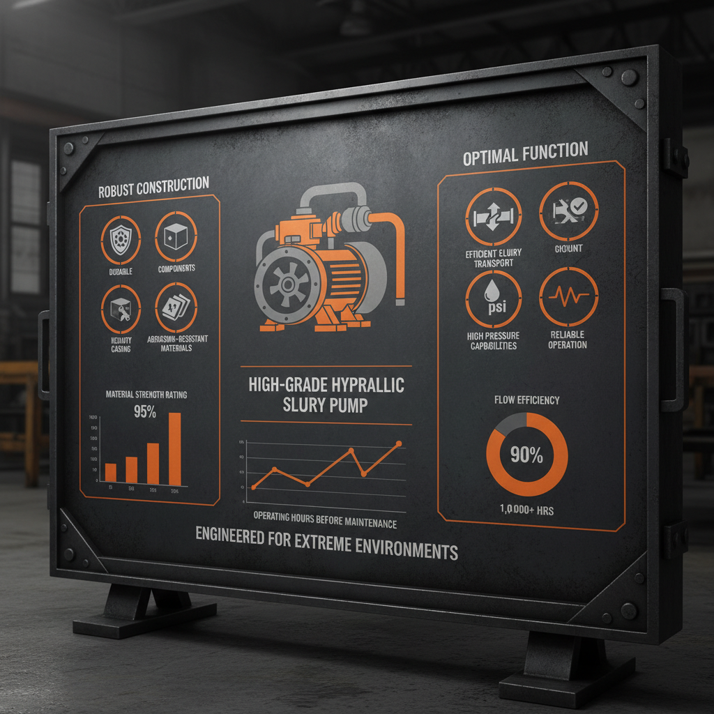Comprehensive Guide to Hydraulic Slurry Pumps Applications and Technologies