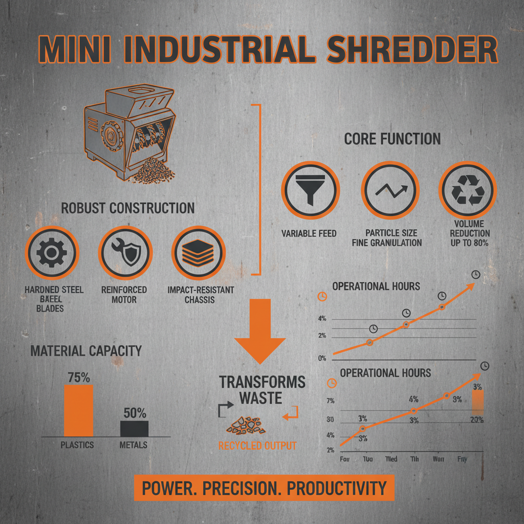 Revolutionizing Waste Management with the Versatile Mini Industrial Shredder