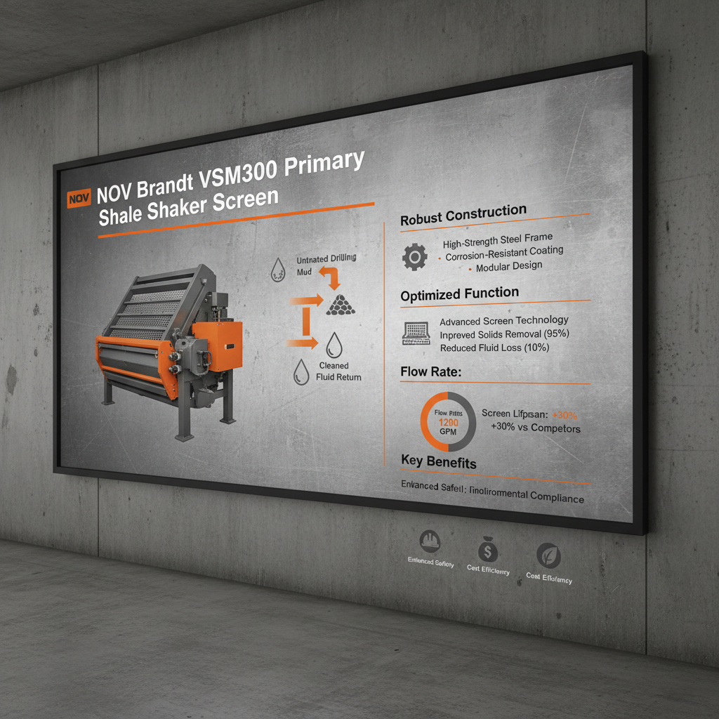 Optimizing Drilling Efficiency with Advanced Shale Shaker Screen Technology