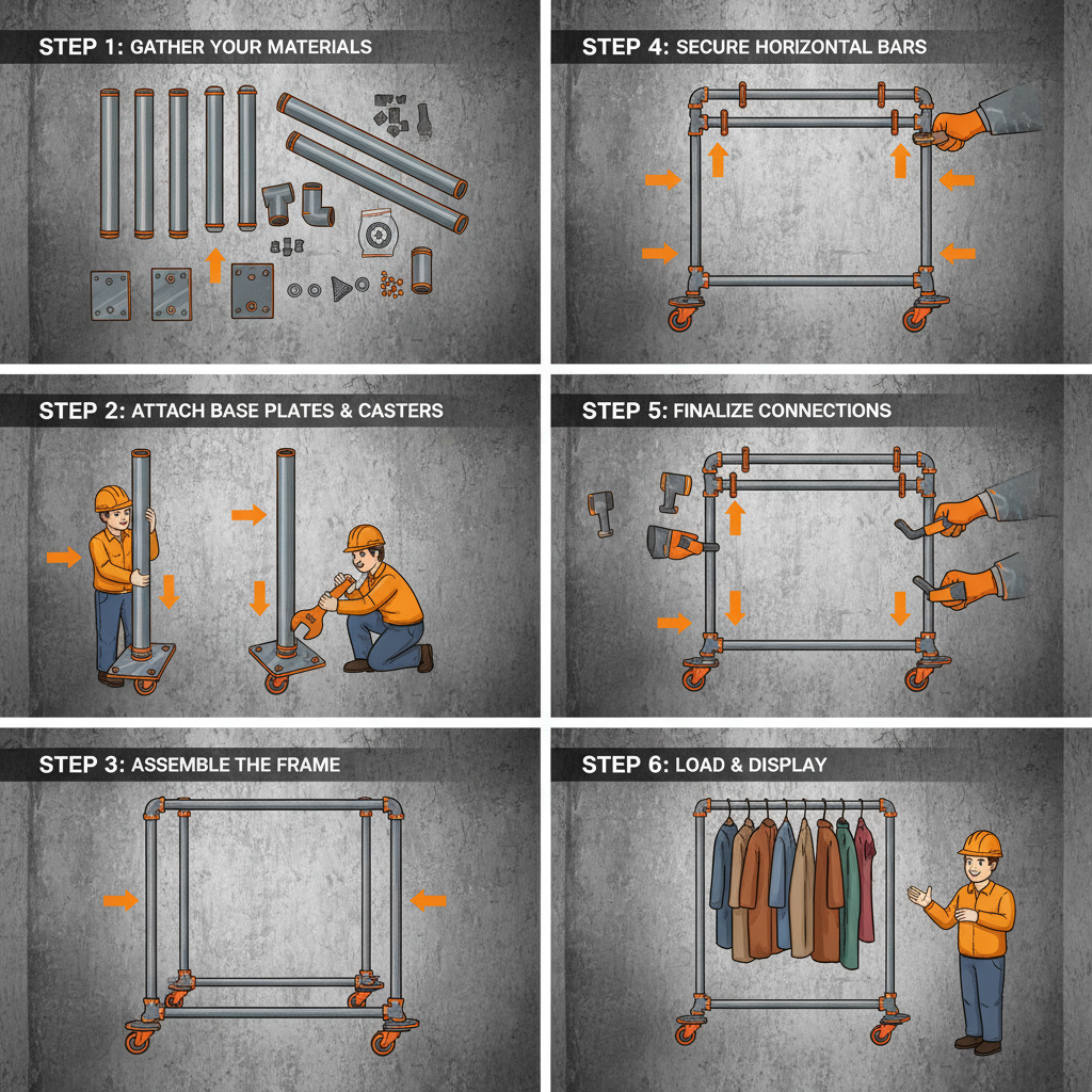Optimizing Retail Spaces with Innovative Garment Display Rack Solutions