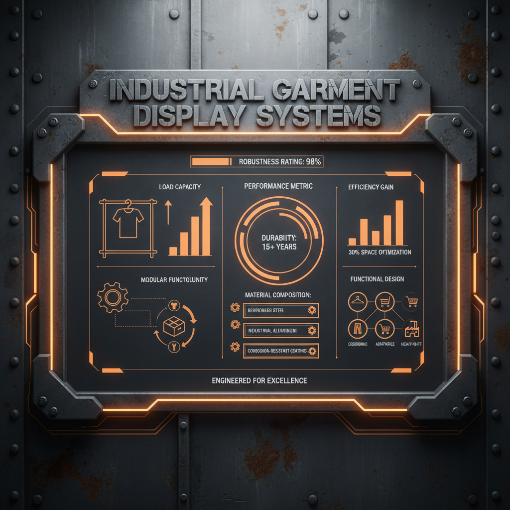 Optimizing Retail Spaces with Innovative Garment Display Rack Solutions