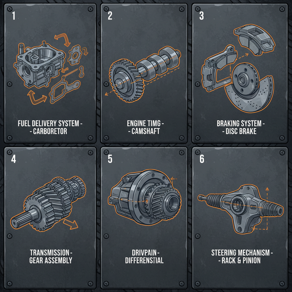 The Enduring Appeal and Global Market for Classic Car Parts