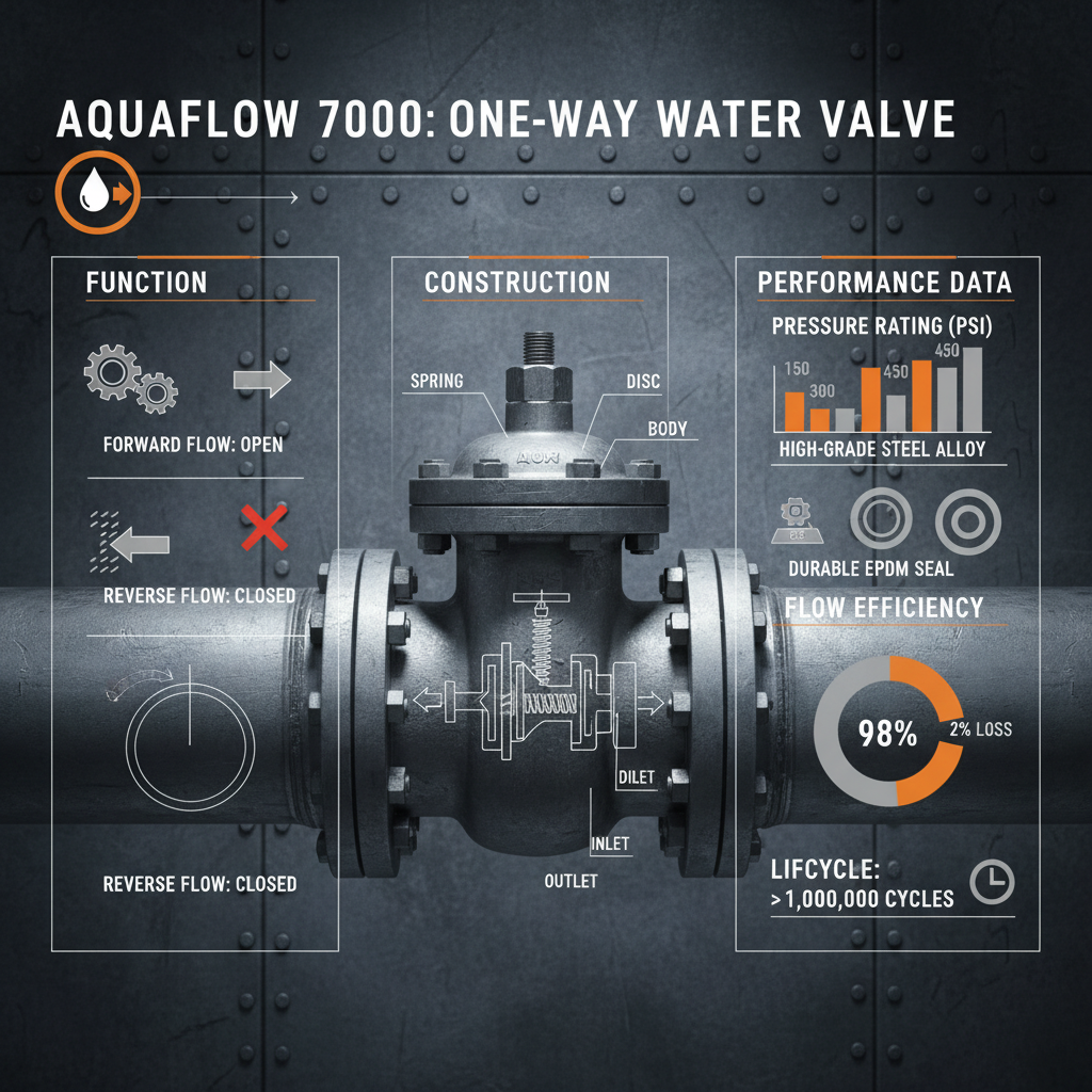 Understanding One Way Water Valves Applications and Industry Relevance