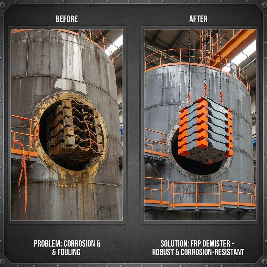 Advancements in FRP Demister Technology for Rapid Deployment Structures