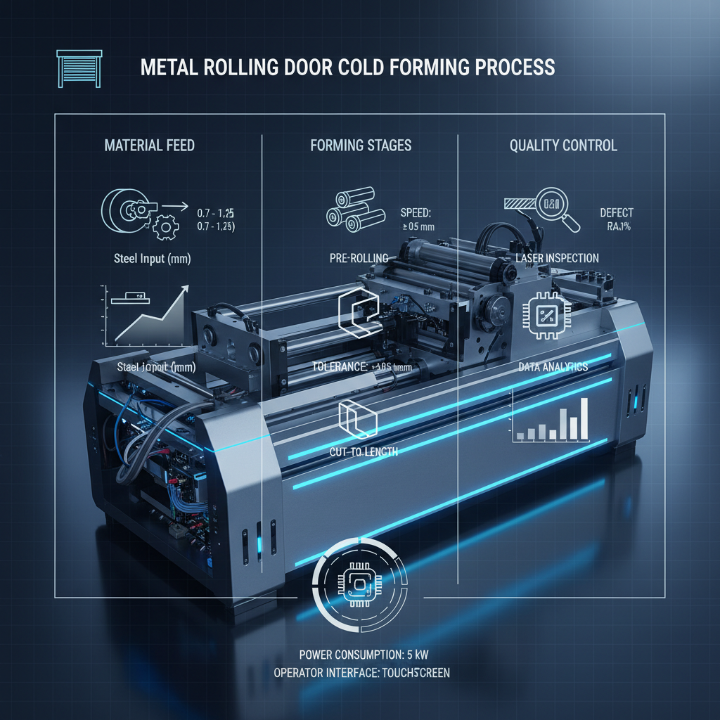 Advanced Metal Rolling Door Cold Forming Machine Solutions for Efficient Production