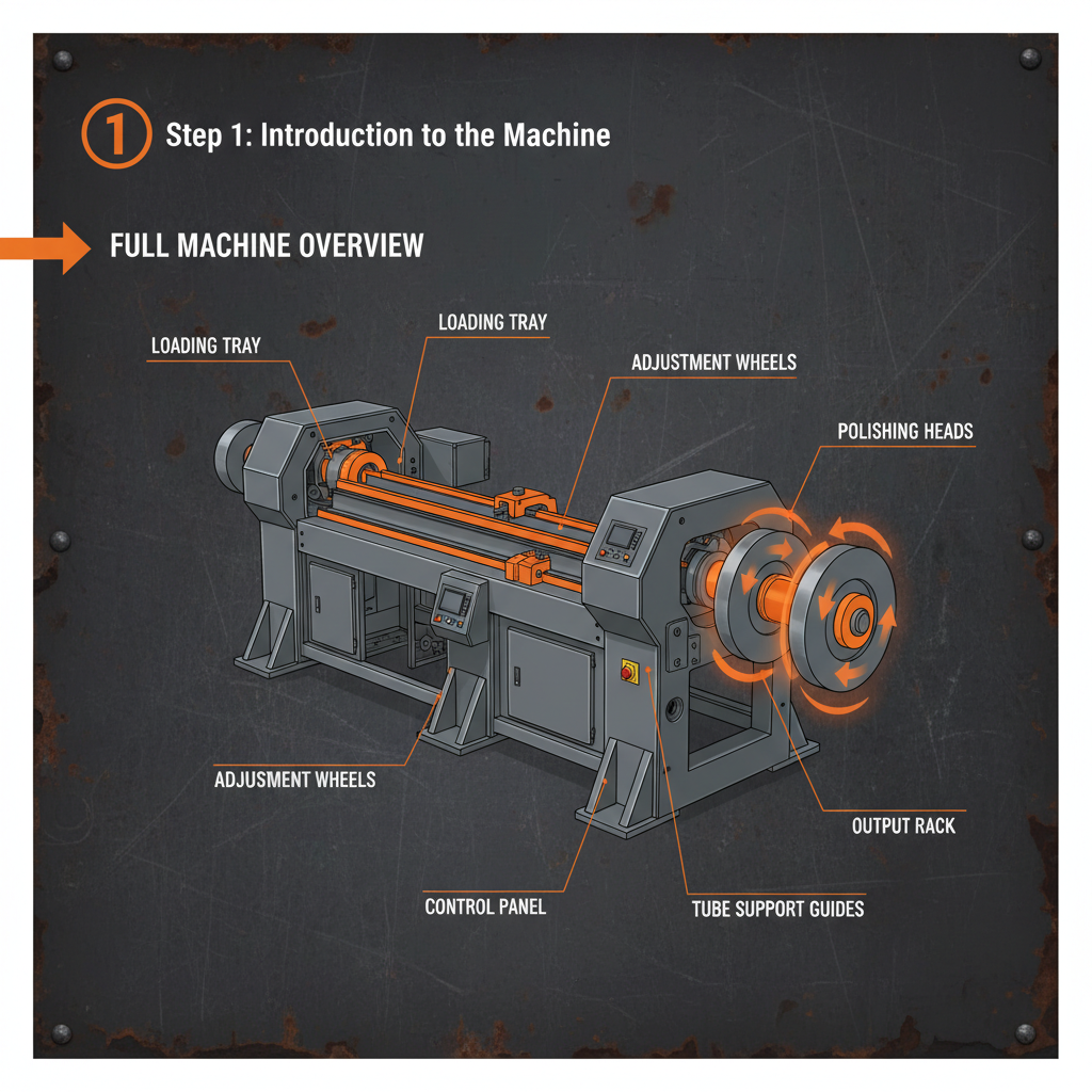 Advanced Centerless Tube Polishing Machine for Precision Metal Finishing