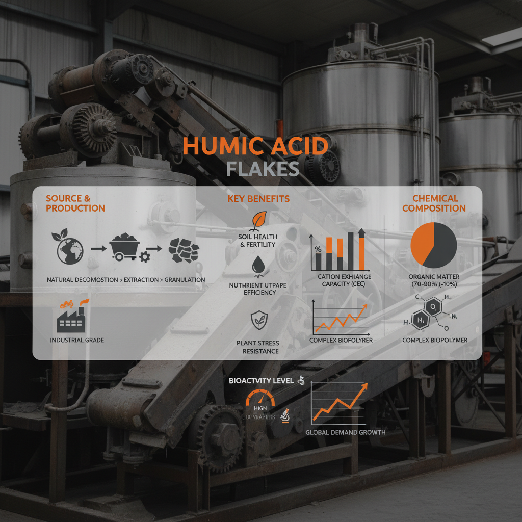 Humic Acid Flakes Revolutionizing Soil Health and Sustainable Agriculture Practices