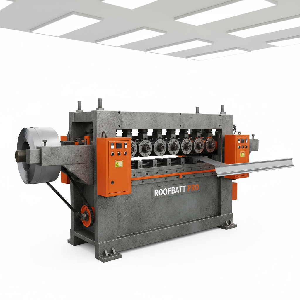 Advanced Roof Batten Roll Forming Machine for Efficient Construction