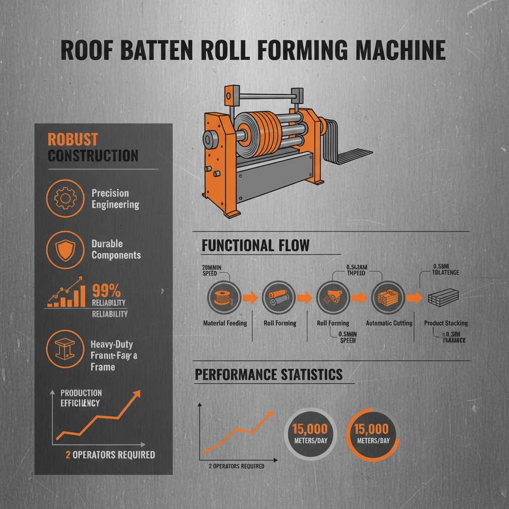 Advanced Roof Batten Roll Forming Machine for Efficient Construction