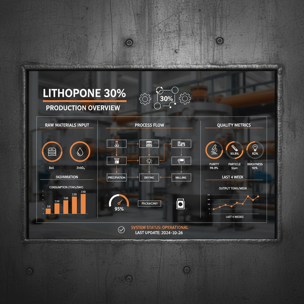 Lithopone 30 A Comprehensive Guide to Properties and Applications