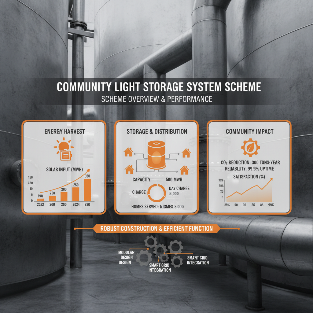 Community Light Storage System Scheme for Sustainable Energy Access and Resilience