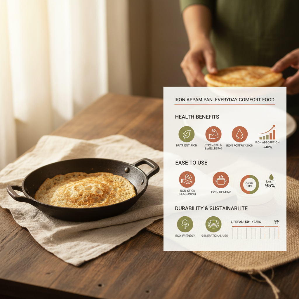 The Resurgence of the Iron Appam Pan A Culinary and Cultural Exploration