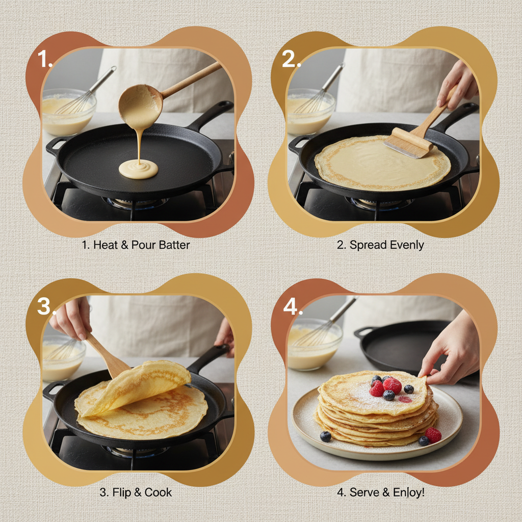 The Enduring Appeal of the Iron Crepe Pan A Culinary Tradition