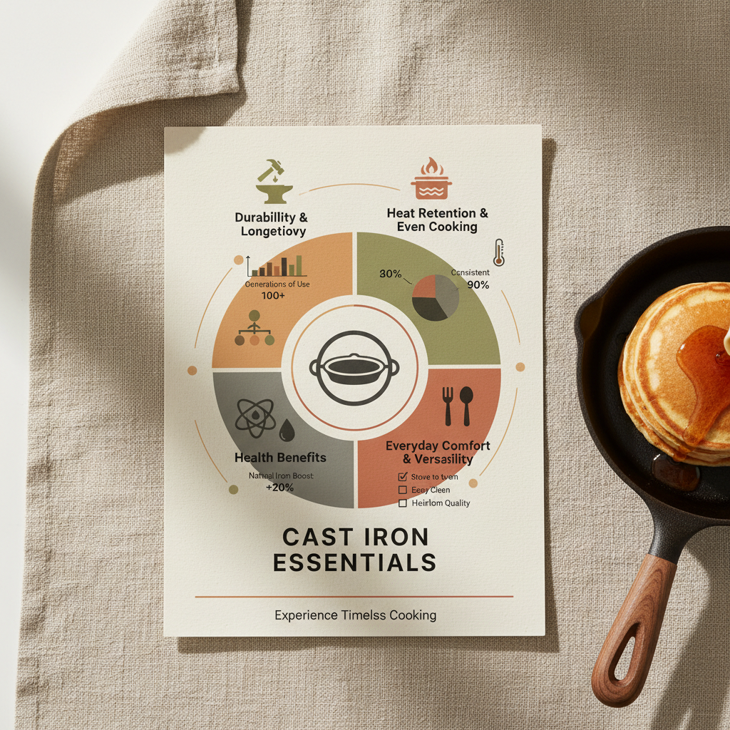 The Enduring Appeal and Versatile Applications of Cast Iron Flat Cookware