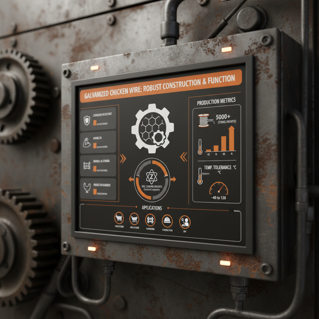 Exploring the Versatility and Durability of Galvanized Chicken Wire Applications