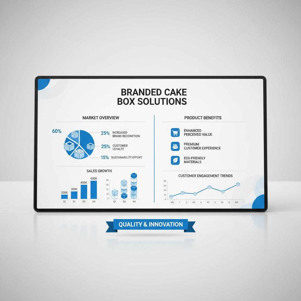 Enhancing Brand Identity with Custom Branded Cake Boxes and Packaging Solutions